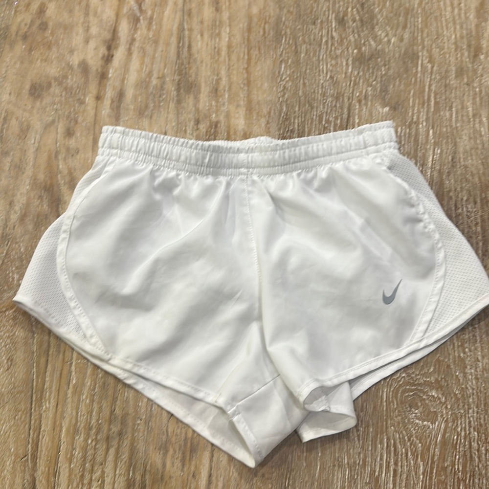 Girls XS Nike Athletic White Shorts